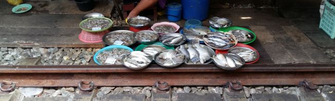 Bangkoks berühmter Railway Market